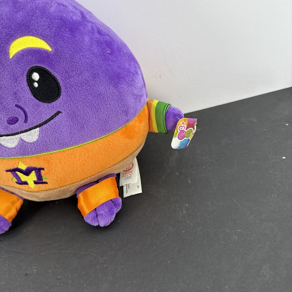 Munch 8.5" Chuck E. Cheese Cutie Beans Gumballs Plush By Fiesta - Picture 3 of 8